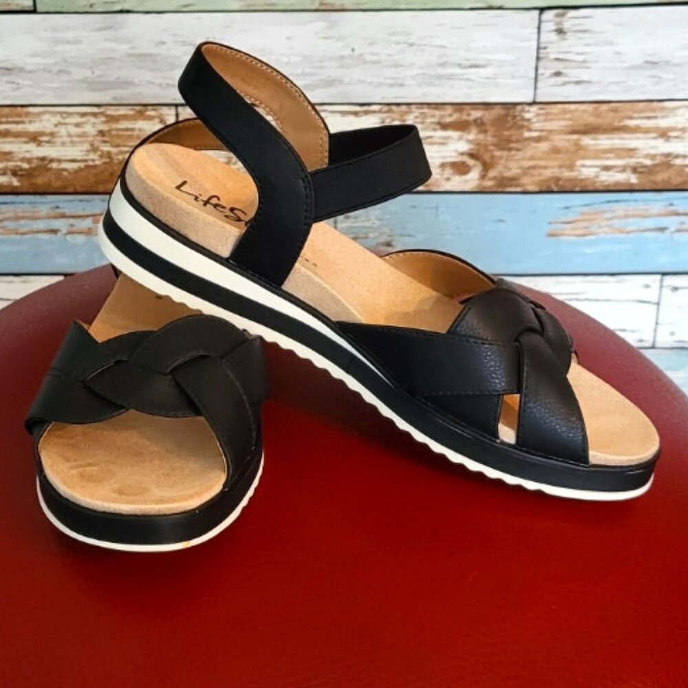 LifeStride Wedge Sandals 8.5M